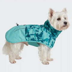 Breatheshield™ Dog Raincoat - Camo Teal