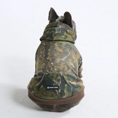 Concrete Wood Dog Hoodies