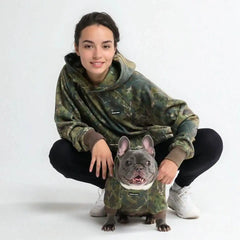 Camo Human Hoodies
