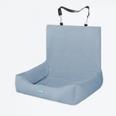 Frostcoreâ„¢ Dog Cooling Car Seat Bed - Waffle Ash Blue