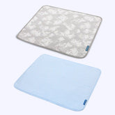 Frostcore™ Cooling Mat (2-pack) - Clouds Grey & Hearts Blue