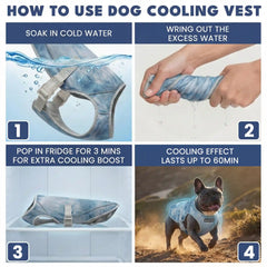 Chilltech™ Dog Cooling Vest 2 Pack