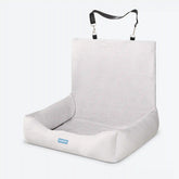 Frostcoreâ„¢ Dog Cooling Car Seat Bed - Waffle Grey