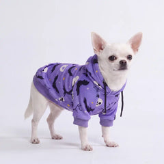 Halloween Dog Hoodie - Purple (2)