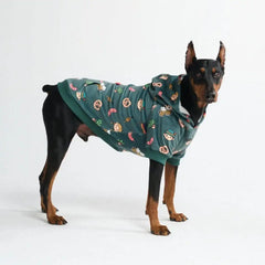 The Germany Dog Hoodie - Dark Green