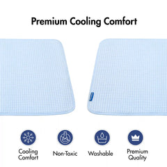 Frostcore™ Cooling Mat (2-pack) - Waffle Blue