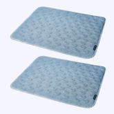 Frostcore™ Cooling Mat (2-pack) - Hearts Ash Blue