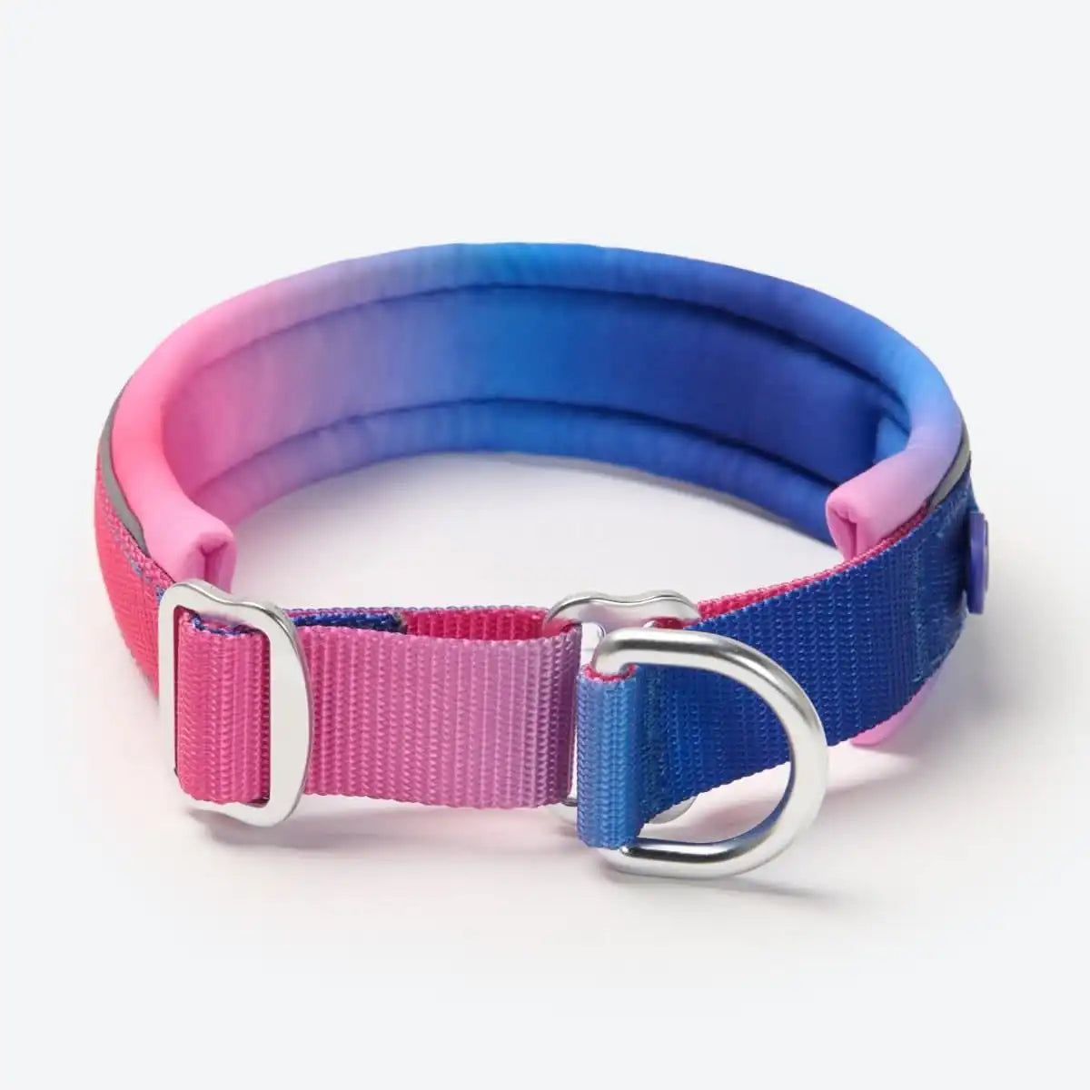 Cushioned Martingale Collar - Snow Cone