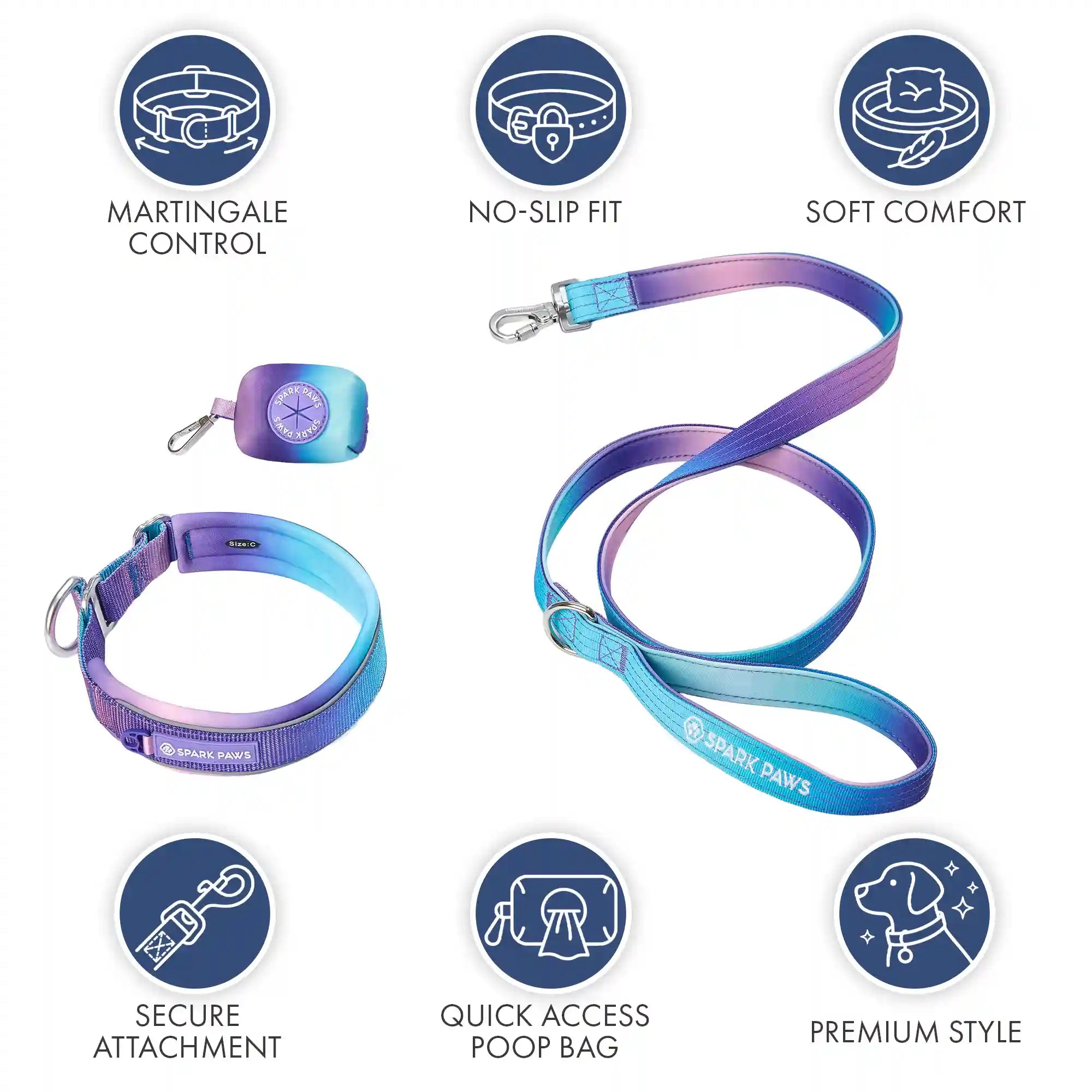 Martingale Collar Sets