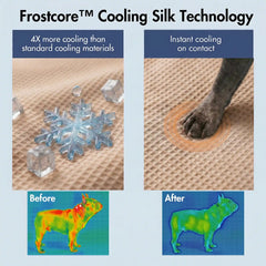 Frostcore™ Cooling Mat (2-pack) - Waffle Brown