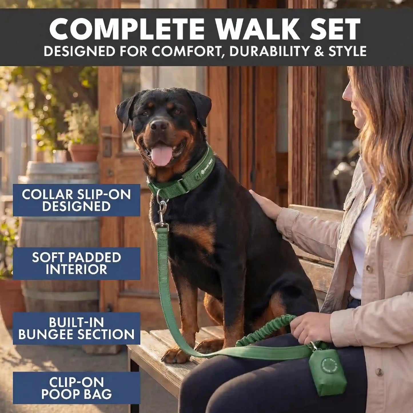 Martingale Collar and Multipurpose Leash Sets