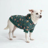 The Germany Dog Hoodie - Dark Green