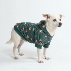 The Germany Dog Hoodie - Dark Green