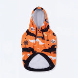 Halloween Dog Hoodie - Orange