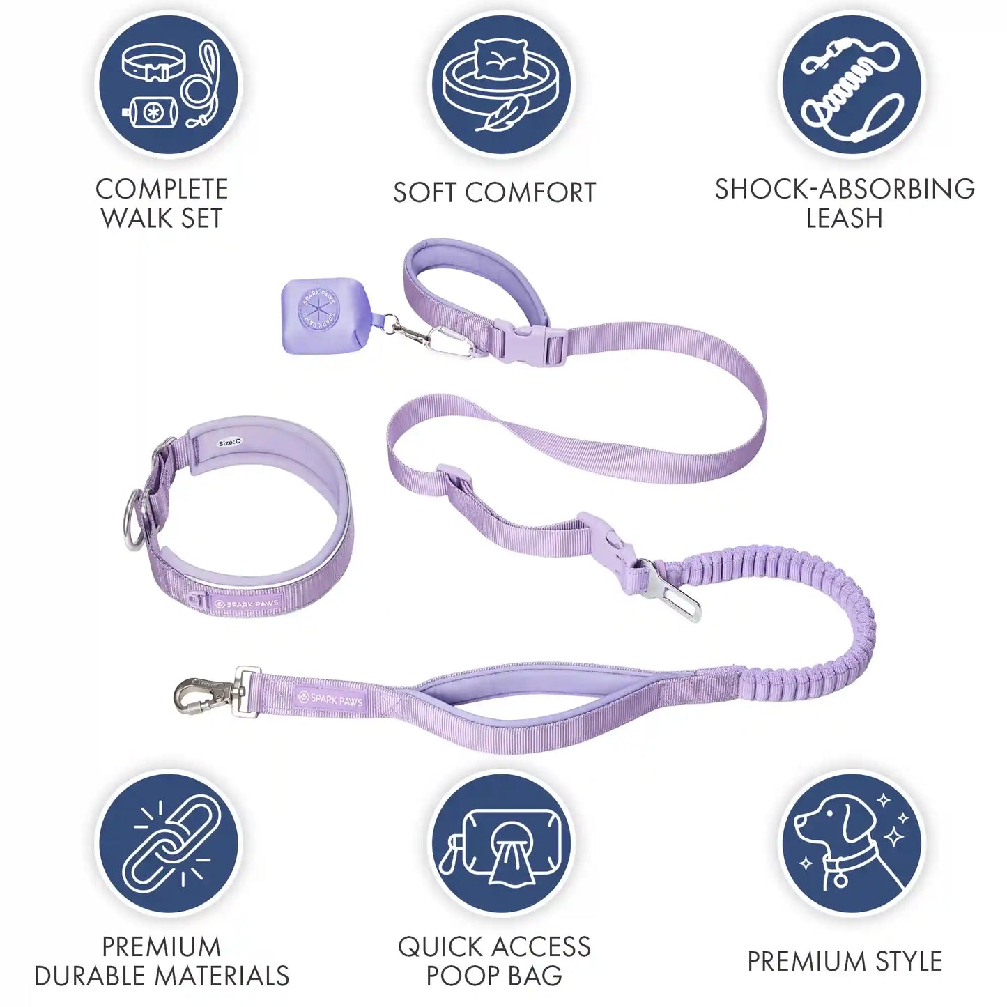 Martingale Collar and Multipurpose Leash Sets