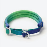 Cushioned Martingale Collar - Lime Wave