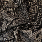Pet Couch Cover - Rustic Bohemian Black