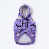 Halloween Dog Hoodie - Purple