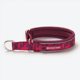 Cushioned Martingale Collar - Fuchsia Camo