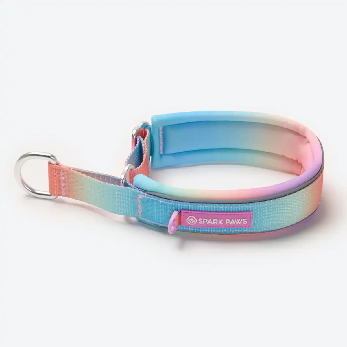 Cushioned Martingale Collar - Pastel Icing