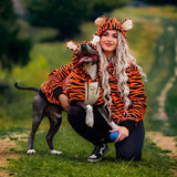 Halloween Dog Hoodie - Tiger