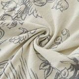 Pet Couch Cover - Lily of The Valley Grey