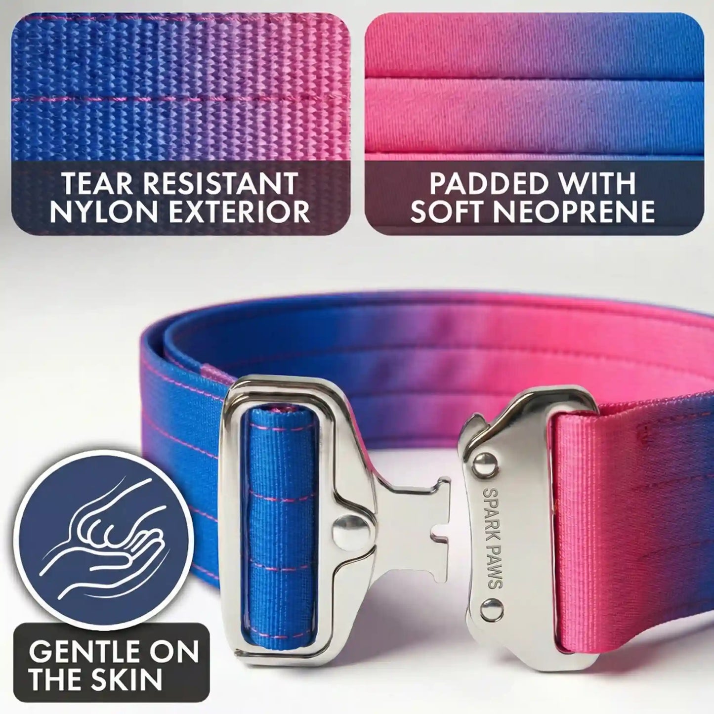 Comfort Control Collar and Multipurpose Leash Set - Snow Cone