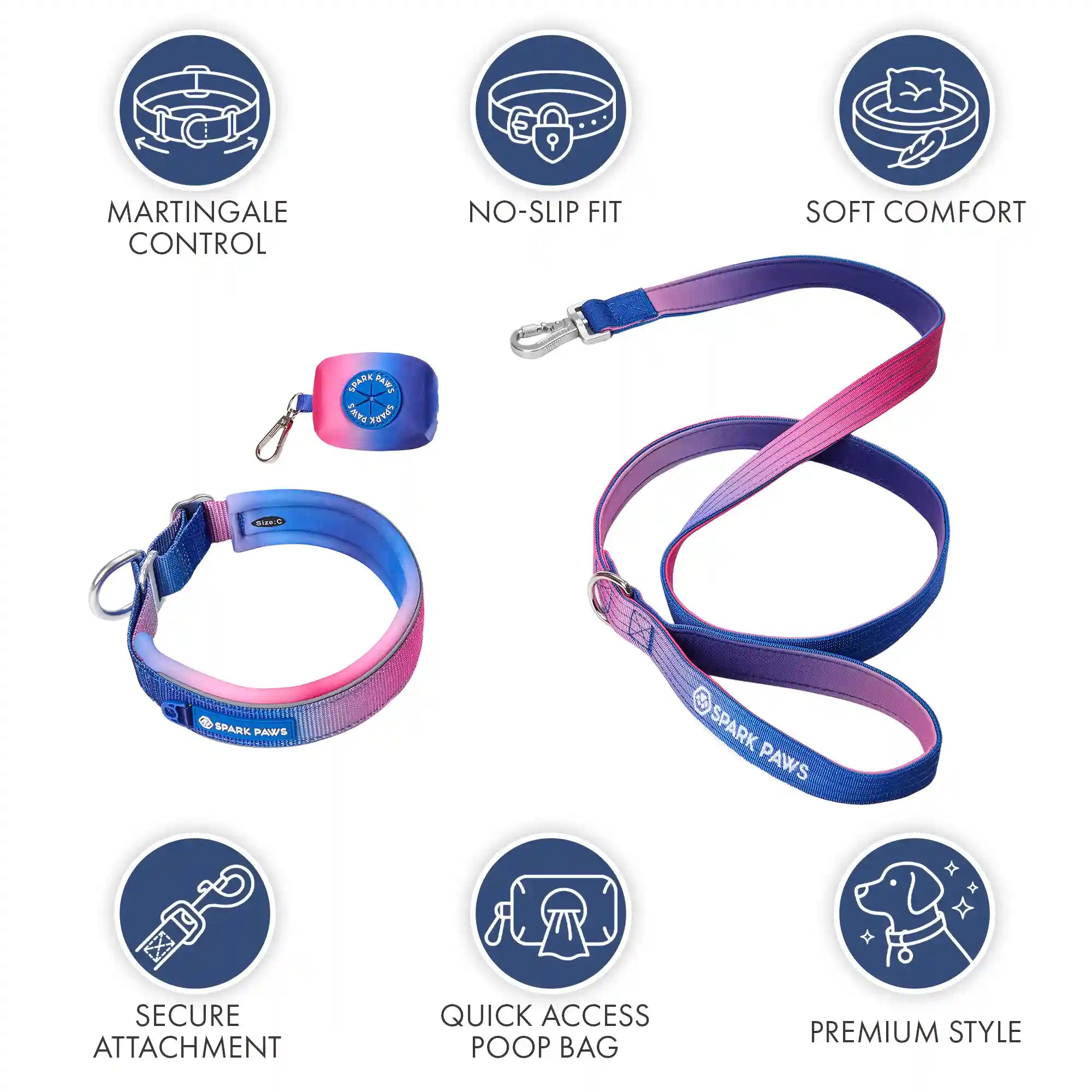 Martingale Collar Sets