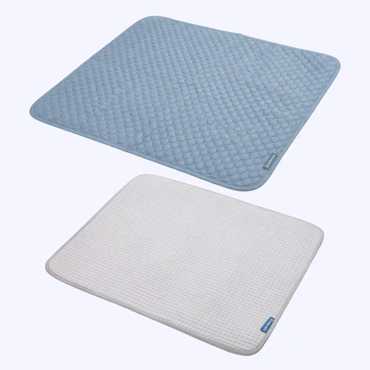 Frostcore™ Cooling Mat (2-pack) - Ash Blue & Waffle Grey