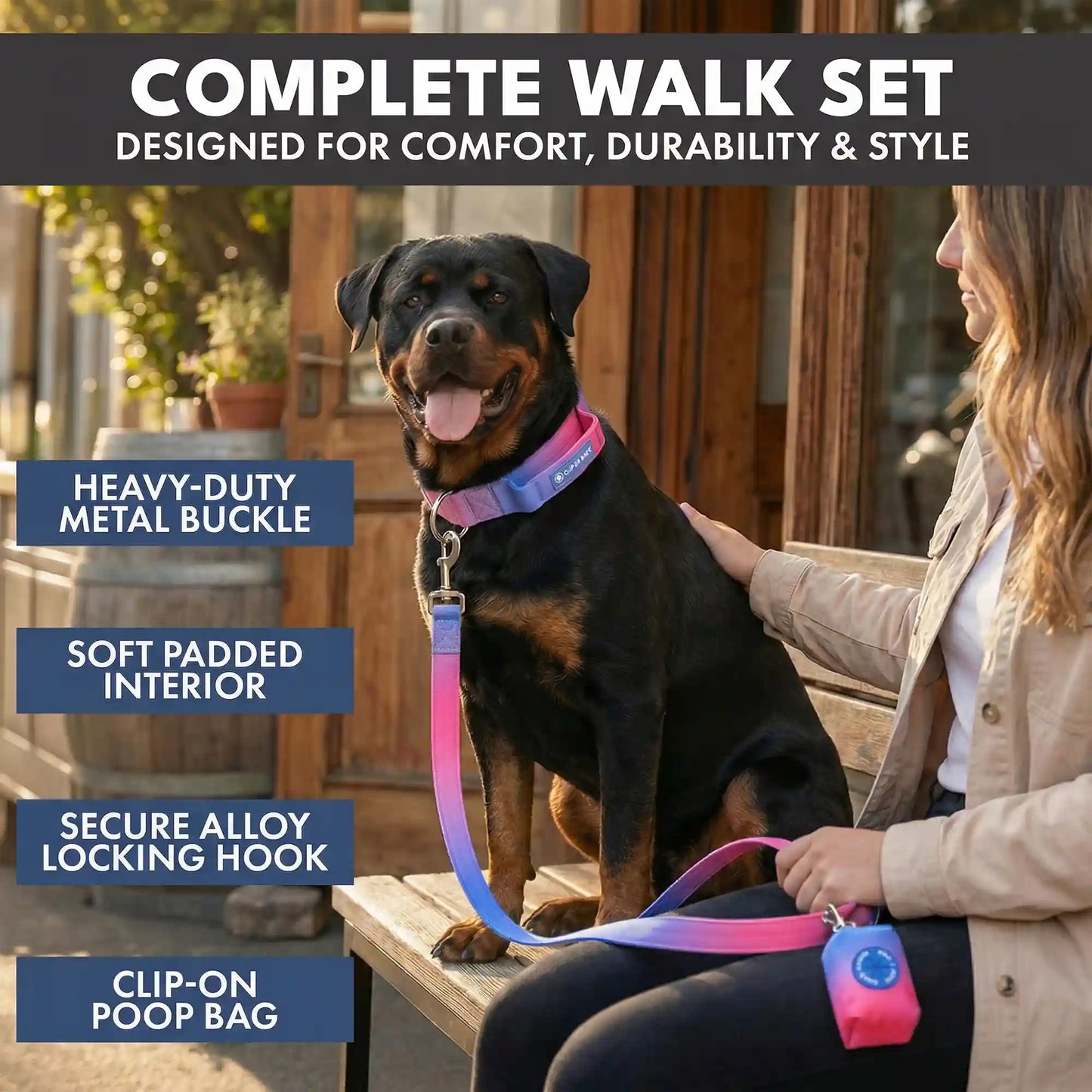 Comfort Control Dog Collar Sets