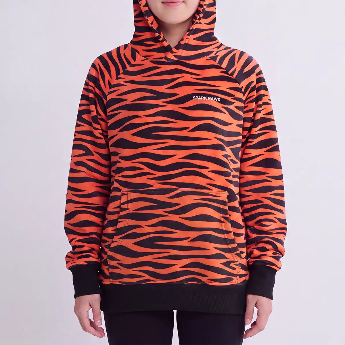 Halloween Human Hoodie - Tiger