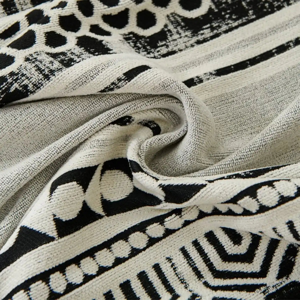 Pet Couch Cover - Modern Mosaic Black