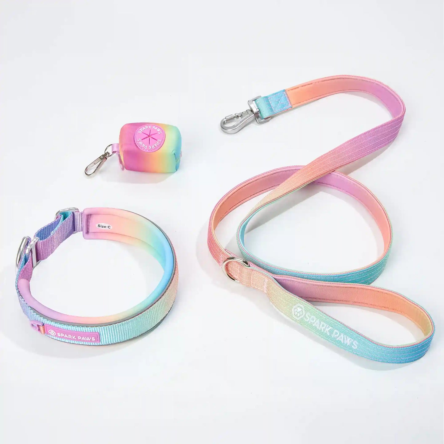 Martingale Collar Set - Pastel Icing