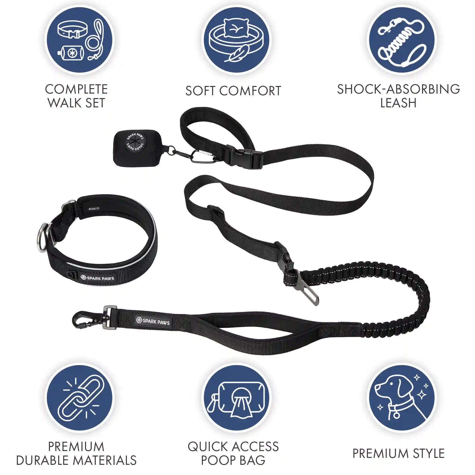 Martingale Collar and Multipurpose Leash Sets