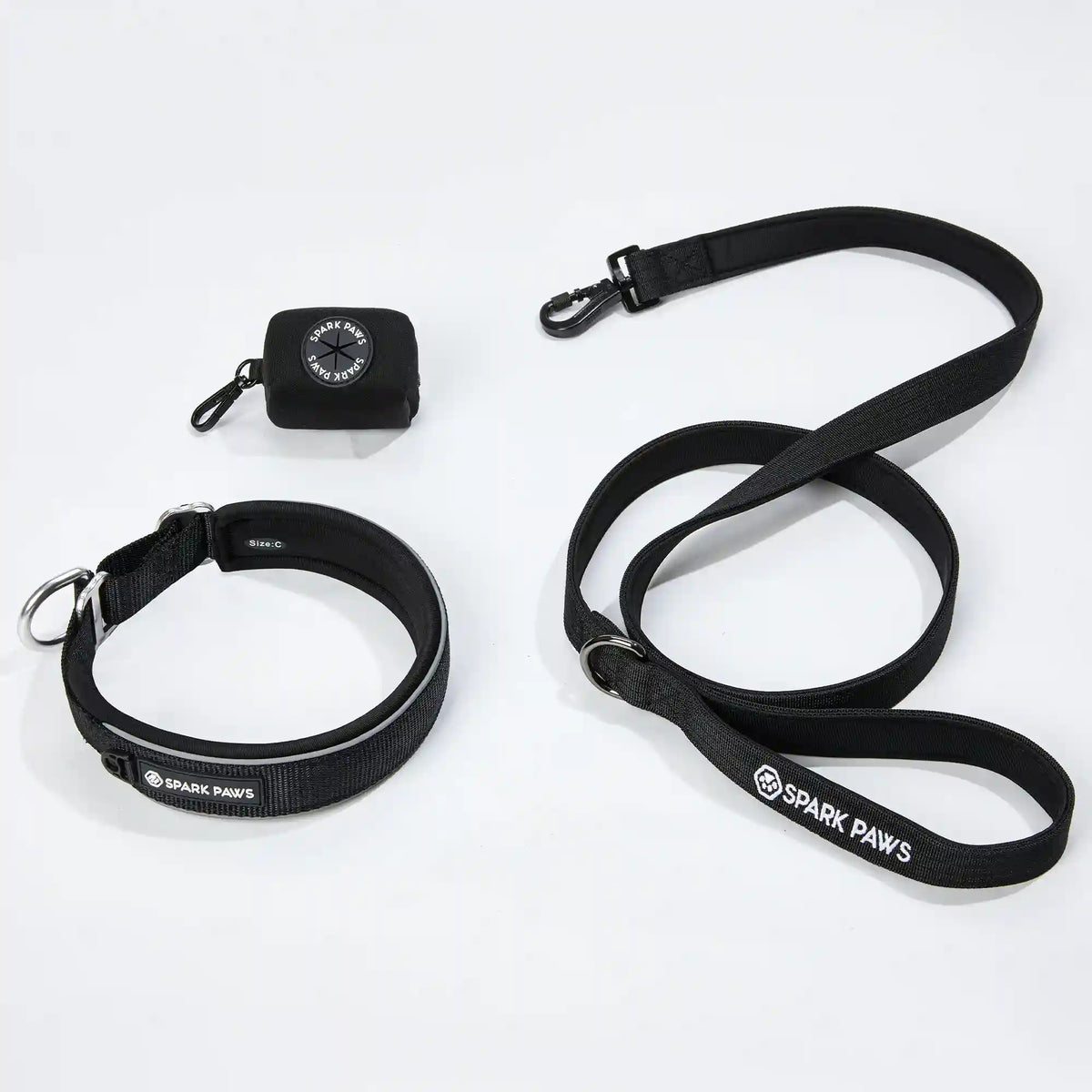 Martingale Collar Set - Black