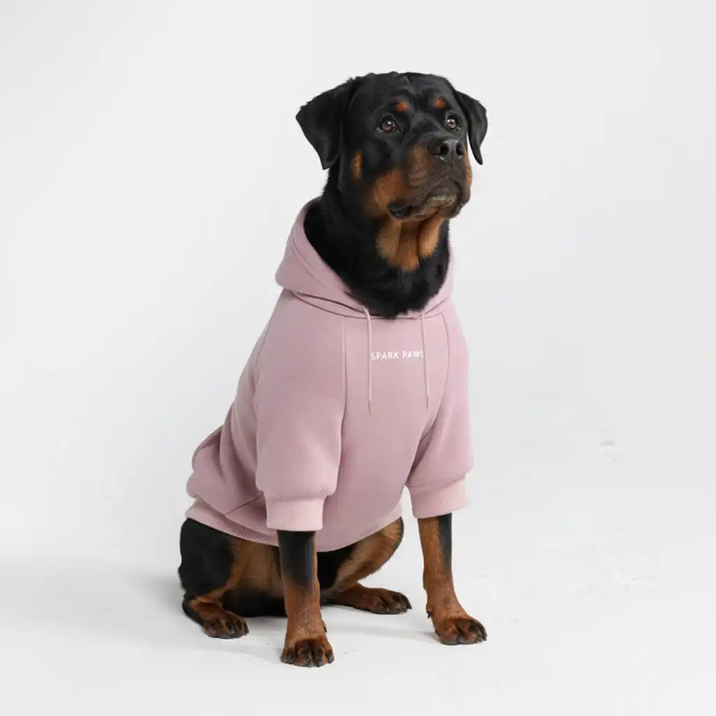 Essential Dog Hoodie - Purple Taupe