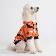 Halloween Dog Hoodie - Orange (2)