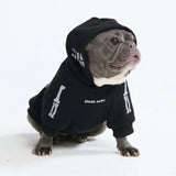 Halloween Dog Hoodie - Reflective Skeleton