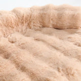 Calming Fluffy Couch Cover Dog Beds