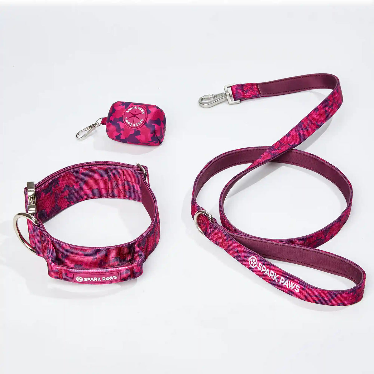 Comfort Control Collar Set - Fuchsia Camo