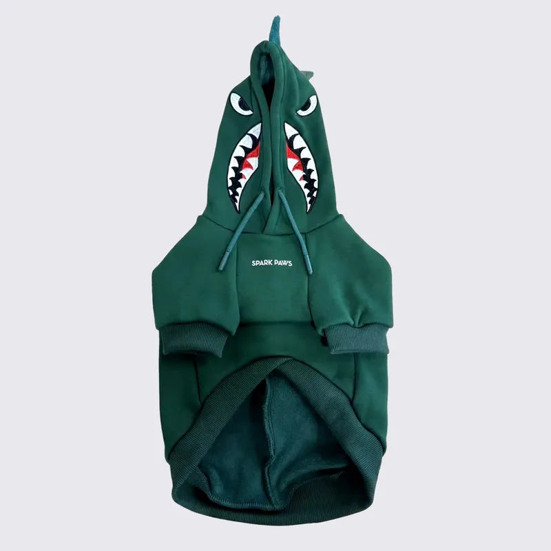 Halloween Dog Hoodie - Dinosaur