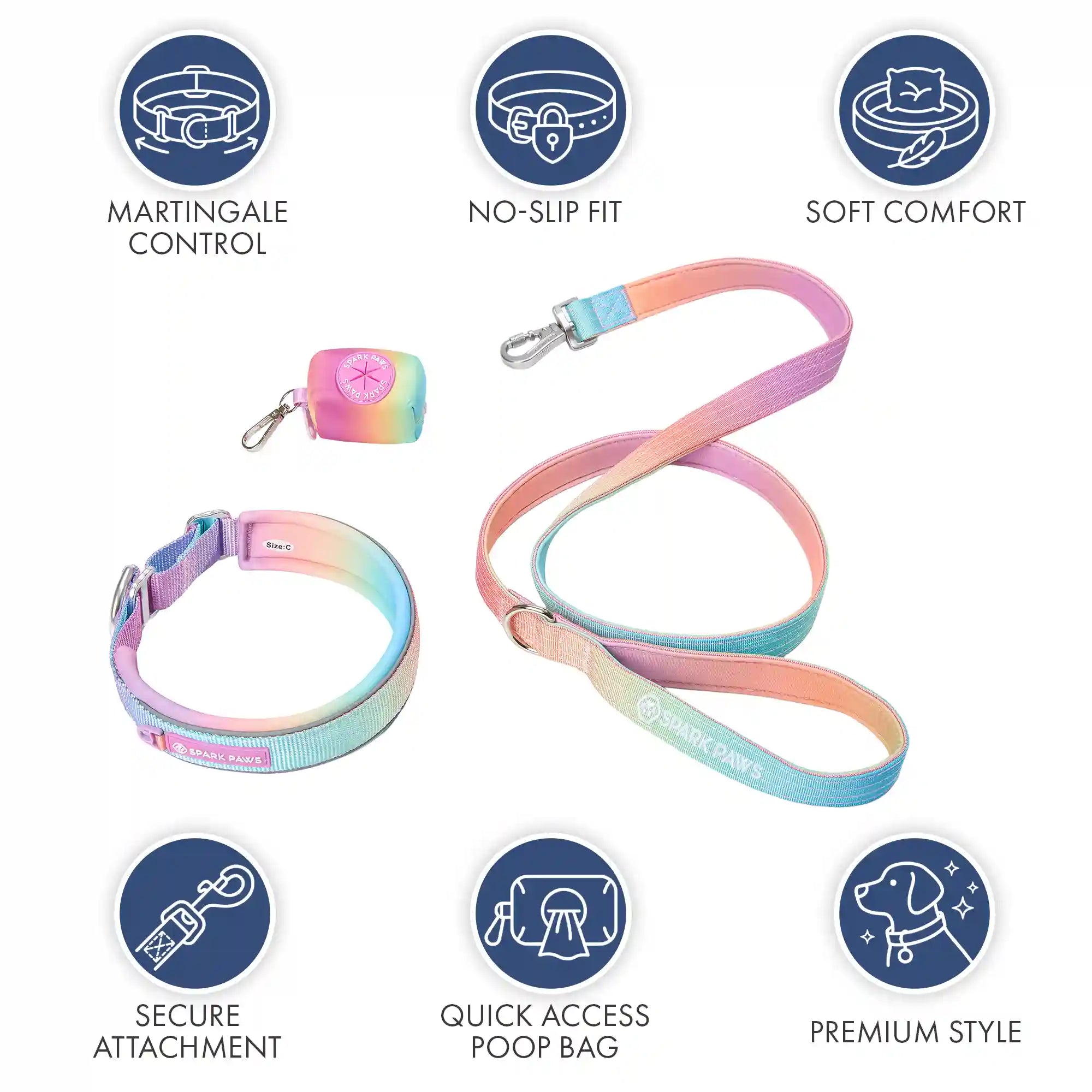 Martingale Collar Sets