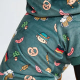 The Germany Dog Hoodie - Dark Green