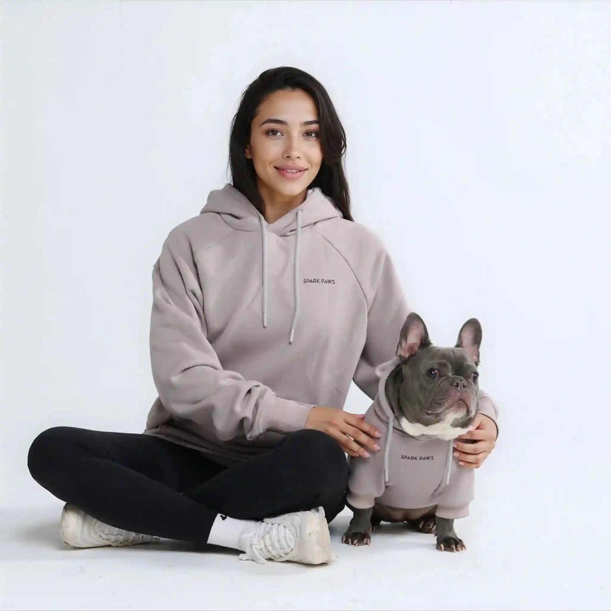Essential Dog Hoodie - Clay