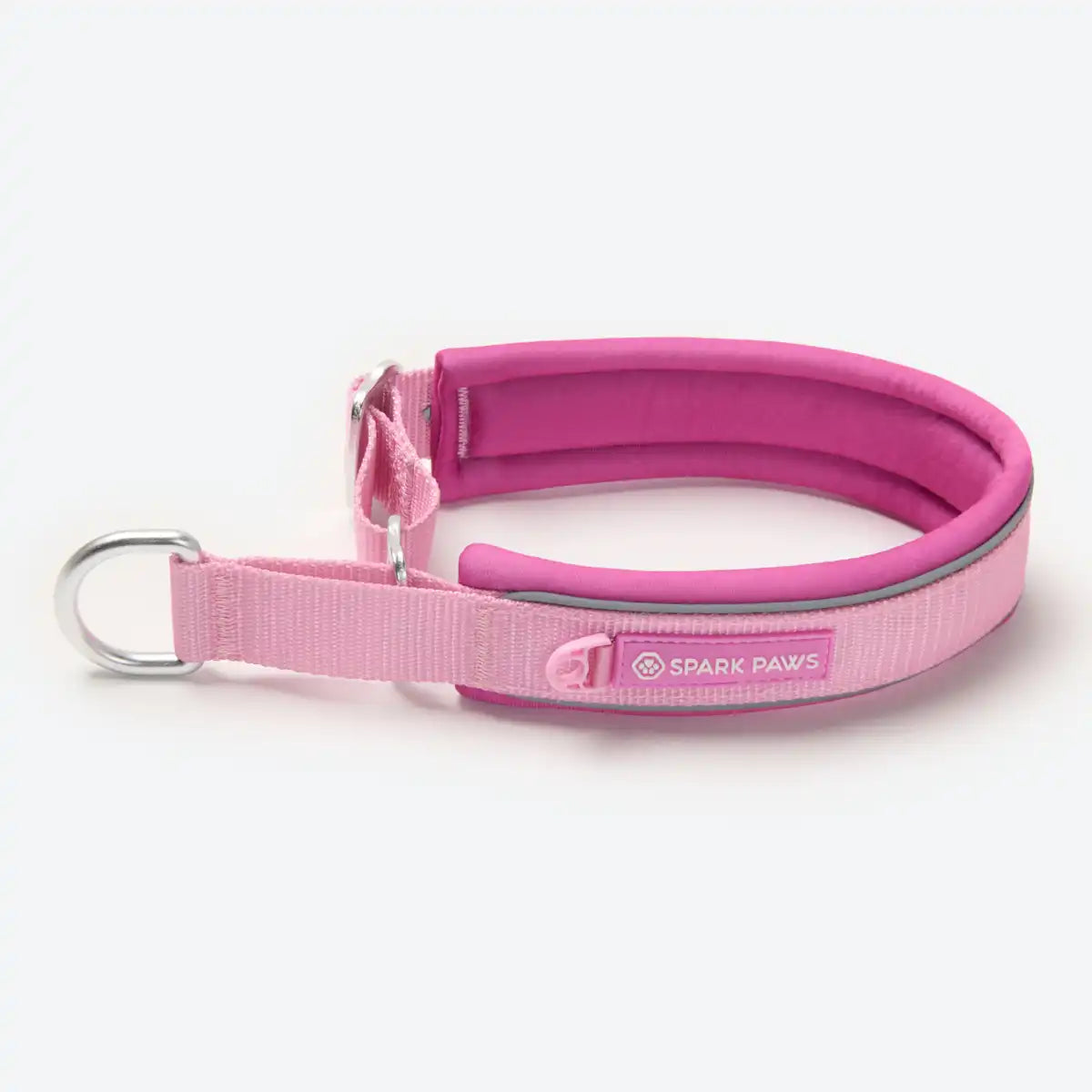 Cushioned Martingale Collar - Pink