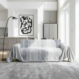 Pet Couch Cover - Modern Mosaic Grey