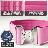 Comfort Control Collar and Multipurpose Leash Set - Pink