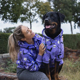 Halloween Dog Hoodie - Purple