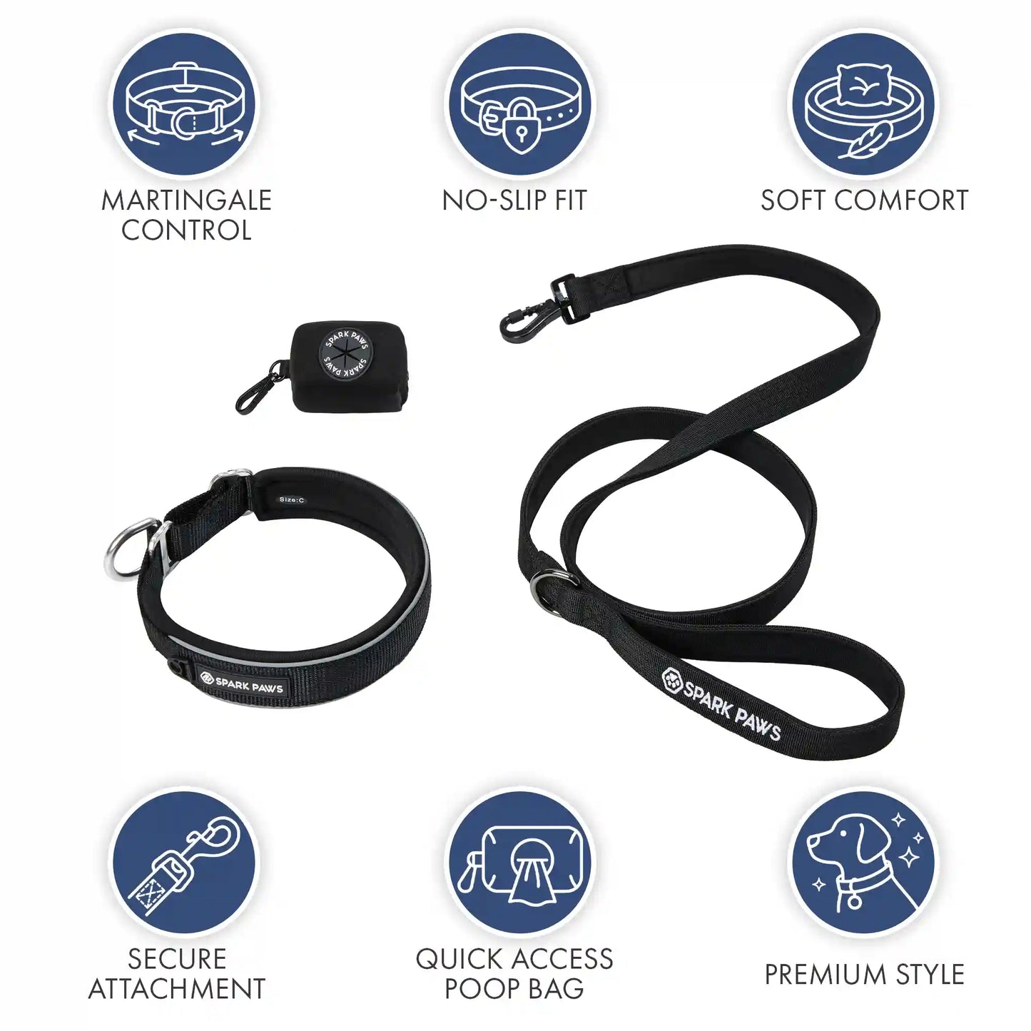 Martingale Collar Sets