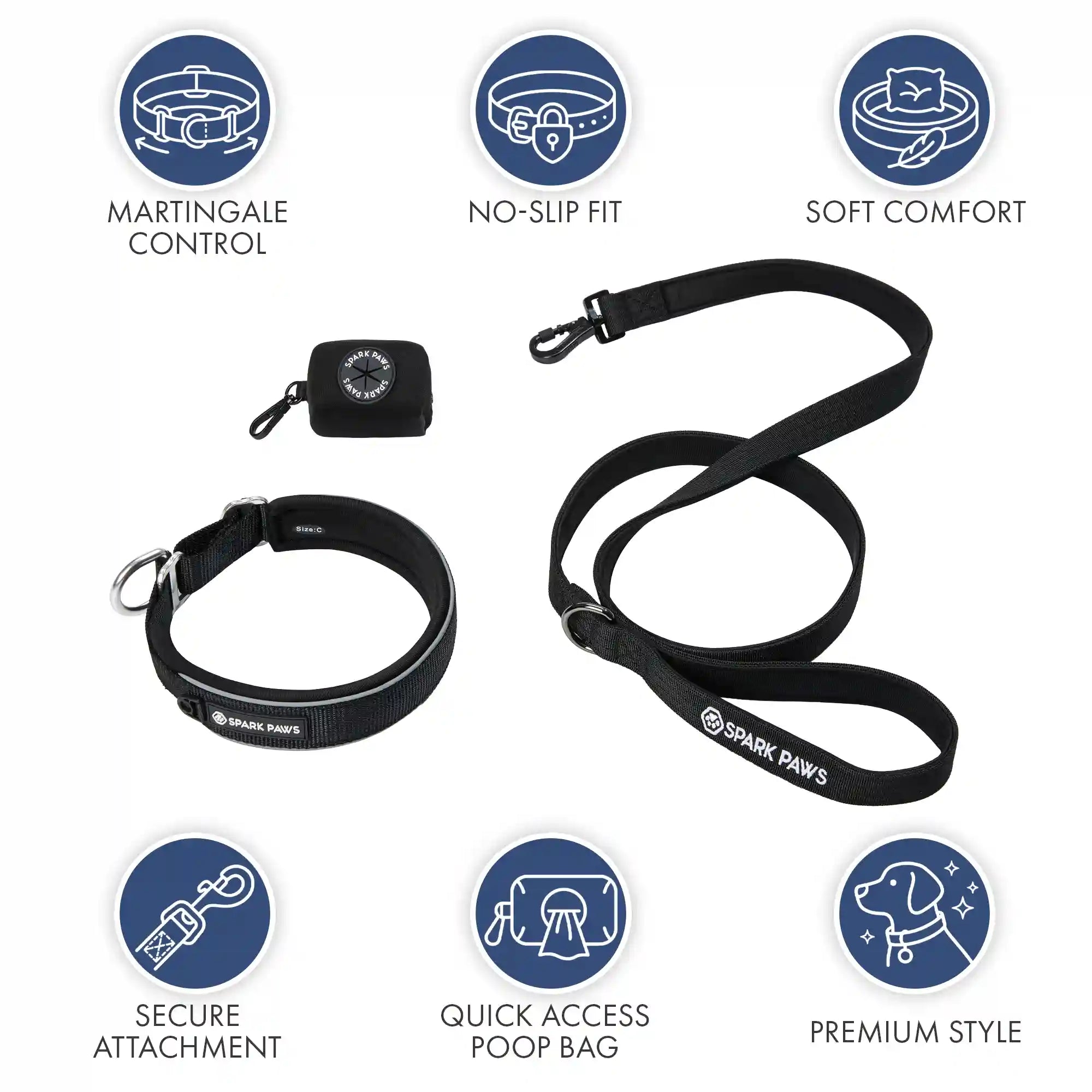 Martingale Collar Sets